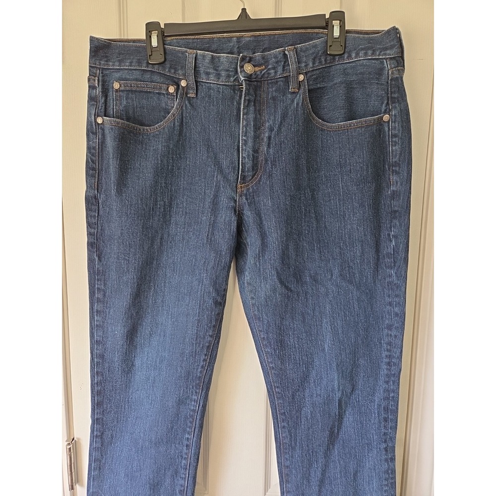 Brooks Brothers Mens Jeans Slim Fit 38x30 Stretch Comfort Medium Wash Preppy